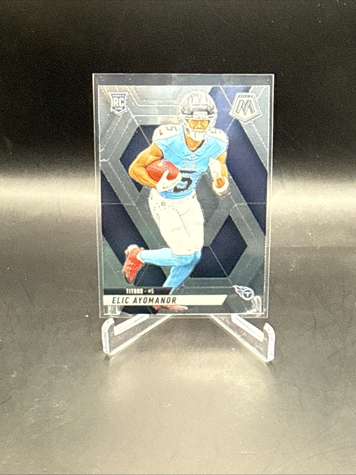 2025 Panini Mosaic Elic Ayomanor RC #333 Tennessee Titans