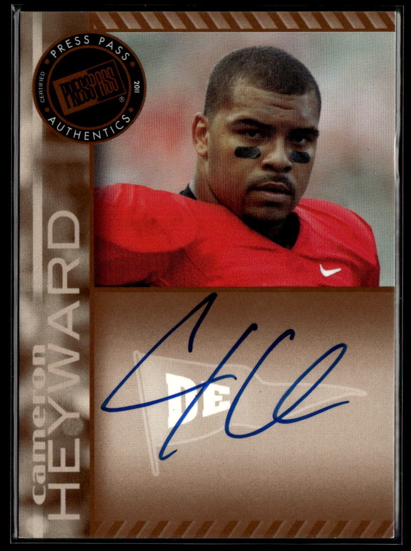 Cameron Heyward Press Pass Autographs #PPSCH Bronze