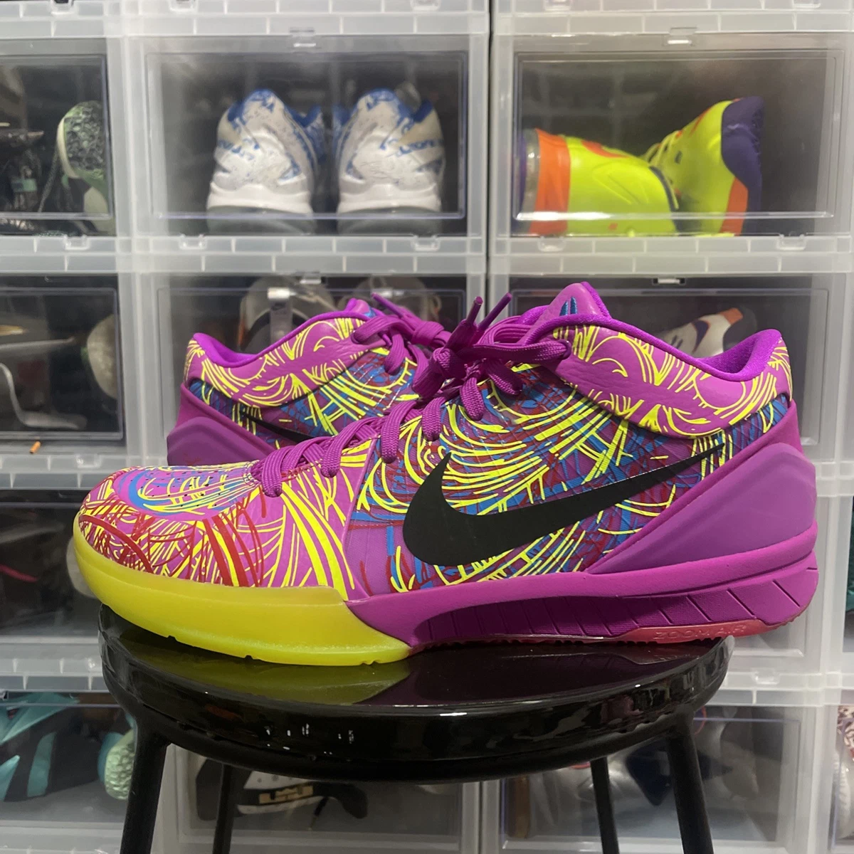 バーガンディ/シルバー　27.5 シューズ Kobe Nike Nike eBay | NEW 079 880463 Grey Tumbled 10 Sz Men ALT 11 Kobe シューズ(男性用)