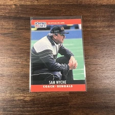 1990 Pro Set Sam Wyche