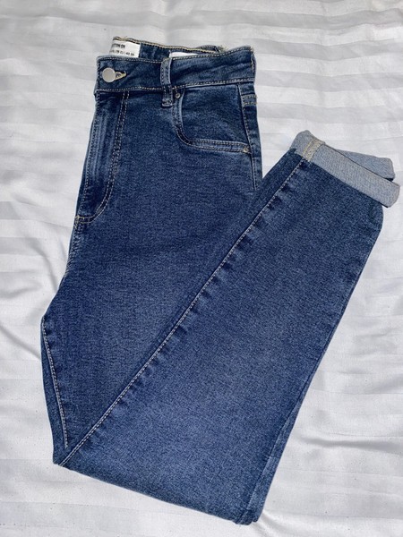 Vintage COTTON:ON Womens Size 10 High Cropped Skinny Stretch Denim Jeans