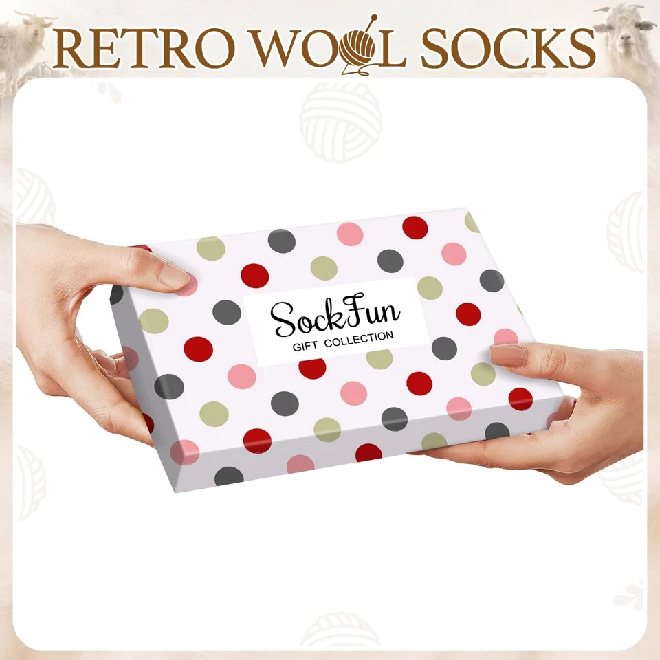 6 pares de calcetines difusos para mujer de lana para dormir suaves acogedores animales medias de Navidad Foto 4 de 4