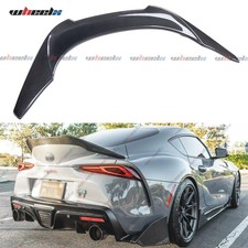 Carbon Fiber V Style Rear Trunk Spoiler For 2020-24 Toyota Supra Gr A90 A91 Mk5 Carbon Fiber V Style Rear Trunk Spoiler For 2020-24 Toyota Supra Gr A90 A91 Mk5
