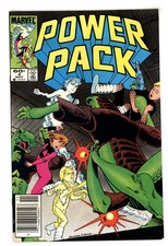 Power Pack #4 NM- 9.2 1984 Newsstand June Brigman Cover