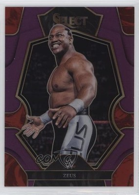 2023 Panini Select WWE Premier Level Purple Prizm 64/99 Zeus #200 Rookie RC 0x5e