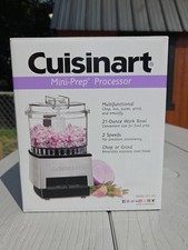 Cuisinart Mini-Prep DLC-1SS 21 Oz Food Processor In Stainless Steel New In BOX