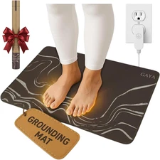 Grounding Mat for Feet, Sleep Improvement, Back Pain Relief, Muscle Relaxation &