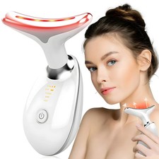 7 in 1 EMS Facial Massager LED Light Therapy Face Neck Lift Anti-Wrinkle Device