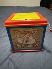 Bugs Bunny 1976 Jack In The Box Mattel Warner Bros. Works with music