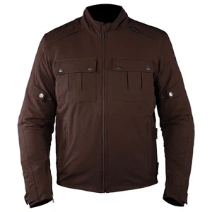 Frank Thomas Belfast Motorcycle Jacket Mens Brown