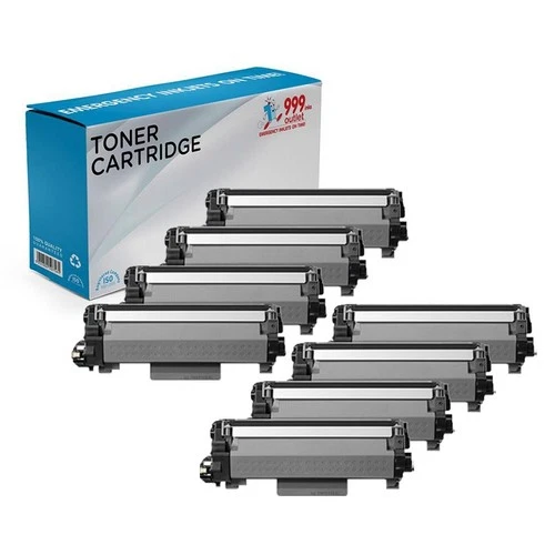TN2510XXL Compatible 8 Pack Black Toner fits For Brother TN2510XXL HL-L2865DW MF