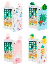 Hama 3D Cover Sommer Schutz-Hülle Case für Apple iPhone 7 8 SE 2020 2G Kinder