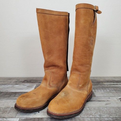 Chippewa Herren 11 EE 23938 Regina Leder Reißverschluss hinten östlich schlangenfest Stiefel - Bild 1 von 14