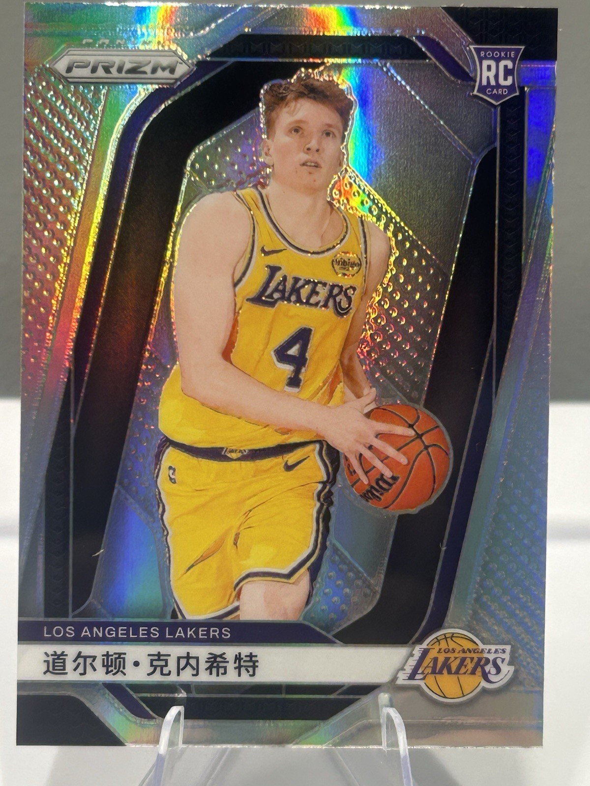 2024-25 Panini Prizm Dalton Knecht China Variation Los Angeles Lakers #238