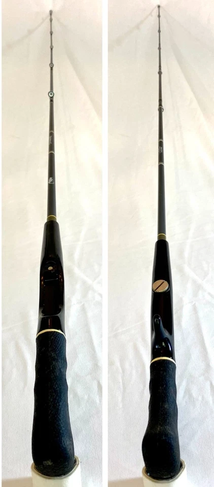 3 cañas de pescar de una sola pieza de los años 70 de colección Browning Silaflex, Garcia Conolon Skyline Foto 4 de 4