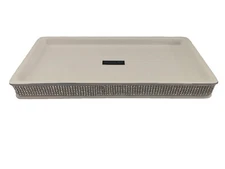 New Rachel Zoe Bling Rhinestone Bathroom Accessories Ceramic Tray Lux