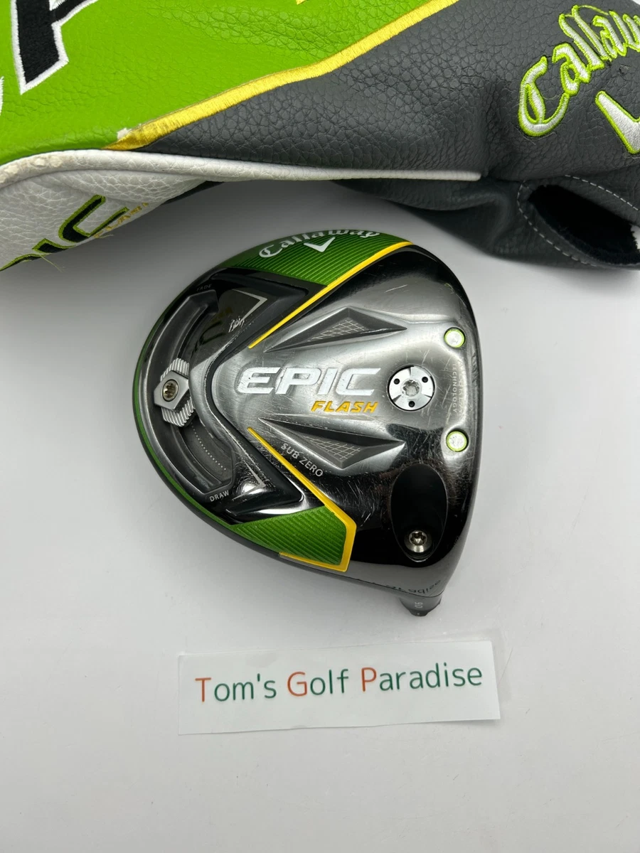 Callaway EPIC MAX LS Driver 9.0° Solo Testa, Destrorso, Usato - Modello Giappone