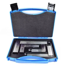 BIG HORN 19273 Precision Steel Squares Set 4 Piece