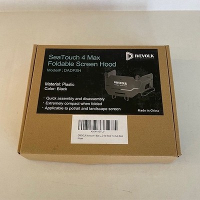 DIVEVOLK SeaTouch 4 Max Foldable Screen Camera Underwater Sunlight Block, NEW