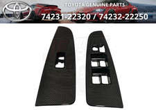 Toyota Genuine Cresta Chaser Mark Ii Jzx100 Carbon Pw Switch Panels Set New Oem