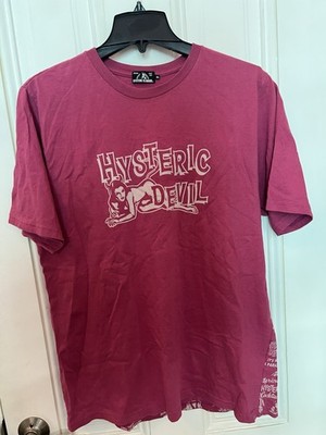t　HYSTERIC GLAMOUR SHE DEVIL Tシャツ Hysteric Glamour T-Shirt Logo Devil Girl Size L XL | eBay