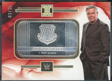 2023 Panini Impeccable WWE Eric Bischoff .999 Silver Bar Card 1 Ounce Oz /35 WCW