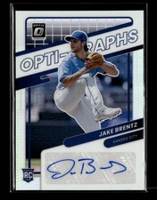 2022 Donruss Optic #OG-JB Jake Brentz Optigraphs AUTO