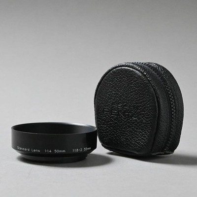 Asahi Pentax Lens Hood 49mm for Super Takumar 50mm 55mm w/ Case