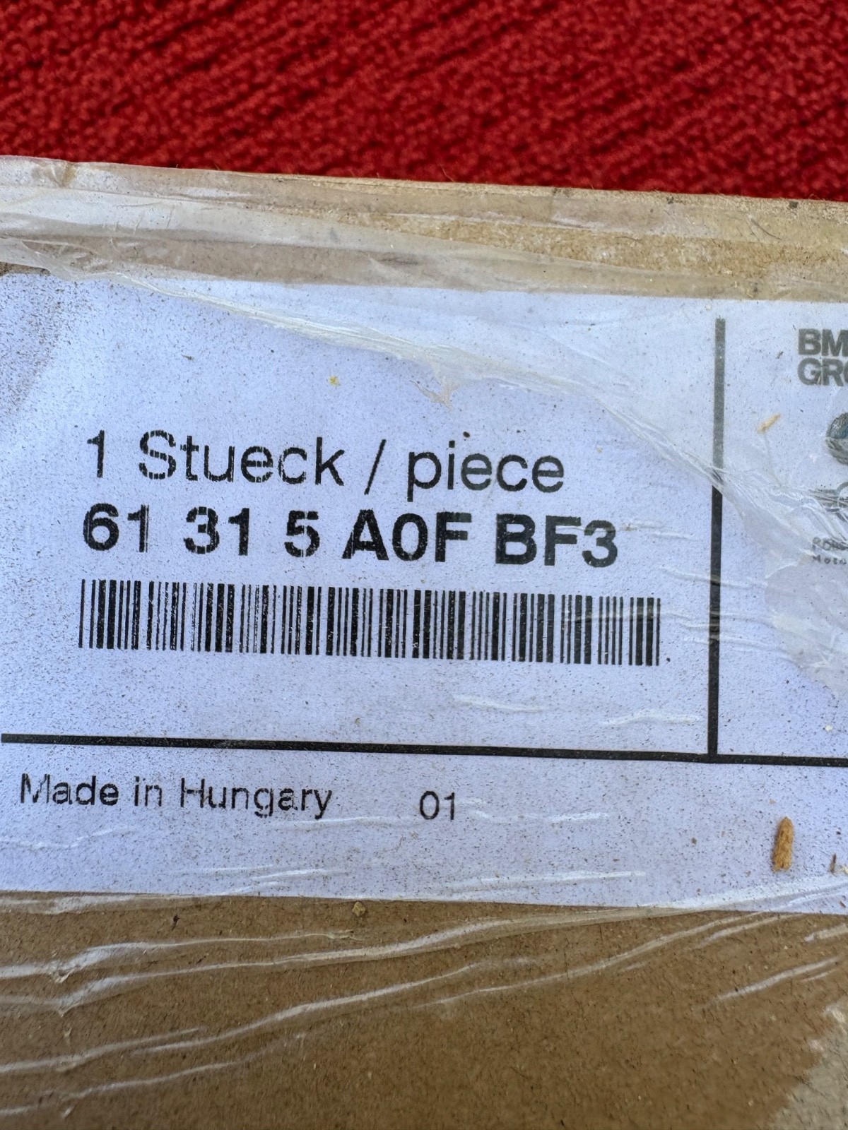 Rolls-Royce OEM 61-31-5-AOF-BF3 SWITCH CLUSTER STEERING COLUMN