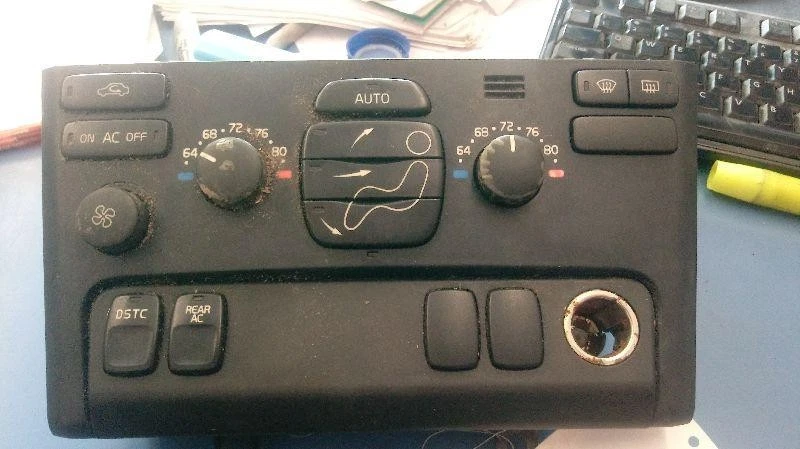 2003-2013 Volvo XC90 AC Heater Control Climate Temperature Auto Dual OEM - Image 2 of 4
