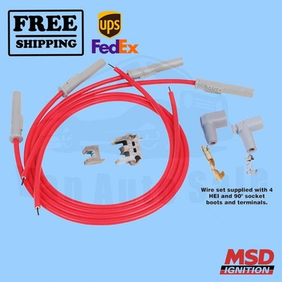 Spark Plug Wire Set MSD for Dodge Raider 87-1989