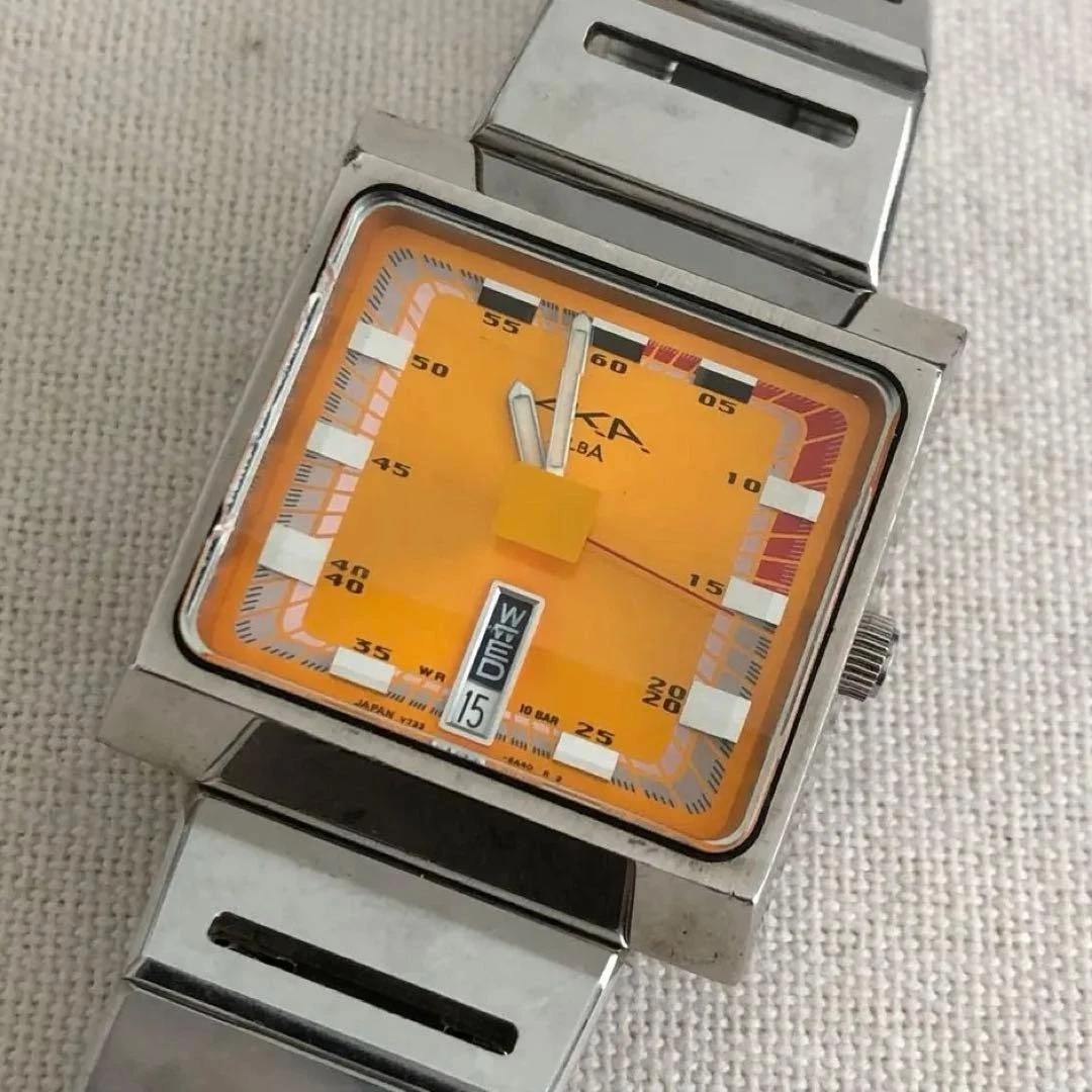 時計 00s SEIKO ALBA AKA SQUARE Seiko Square Wristwatches for sale | eBay