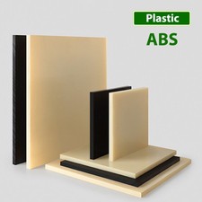 ABS Plastic Sheet Handcrafted Model Board Insulation Plate 1mm to 40mm Thickness