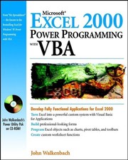Microsoft Excel 2000 Power Programm..., Walkenbach, Joh