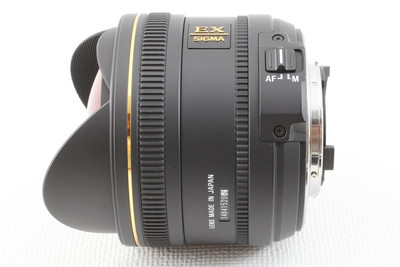 SIGMA 10mm F2.8 EX DC FISHEYE HSM Nikon Fisheye Lens/Original Box