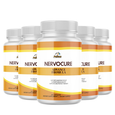 Nervocure- Nerve Health Support- 5 Bottles- 300 Capsules