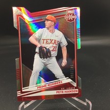 Pete Hansen 2022 Elite Extra Edition Prime Numbers C Die Cut 97 #/204 Cardinals