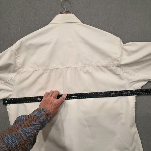 Propper Men's White Heavy Zippered Tactical Long Sleeve Shirt Size XL/L - Picture 6 of 7
