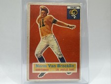 1956 Topps - Norm Van Brocklin #6