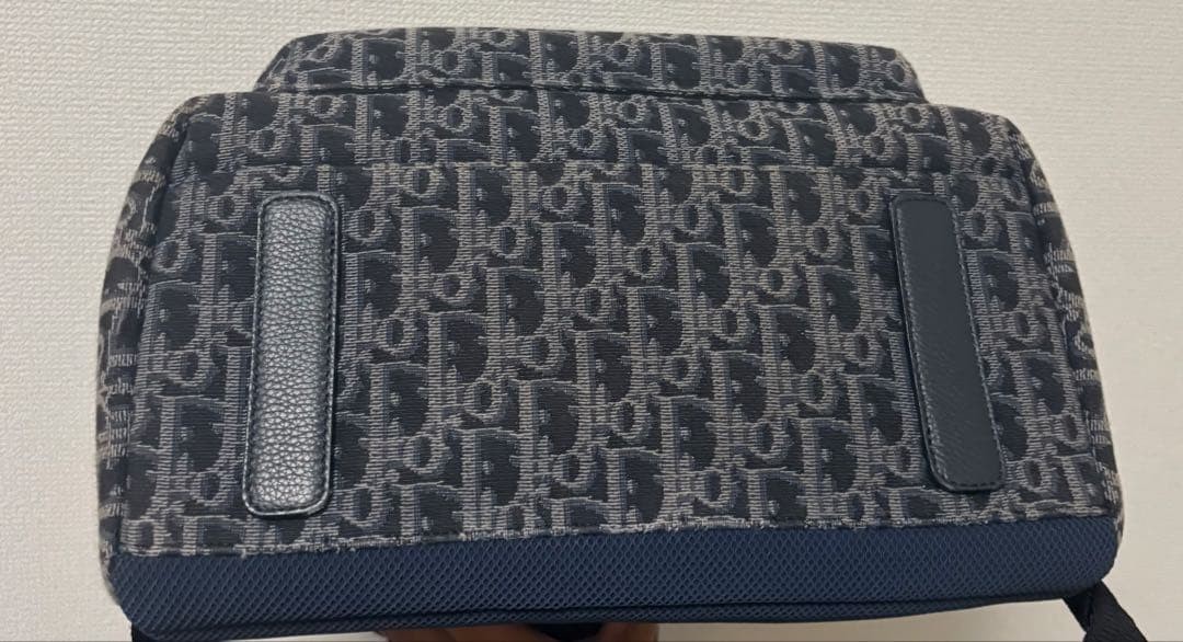 Dior Oblique Allover Pattern Backpack Rucksack Na… - image 12