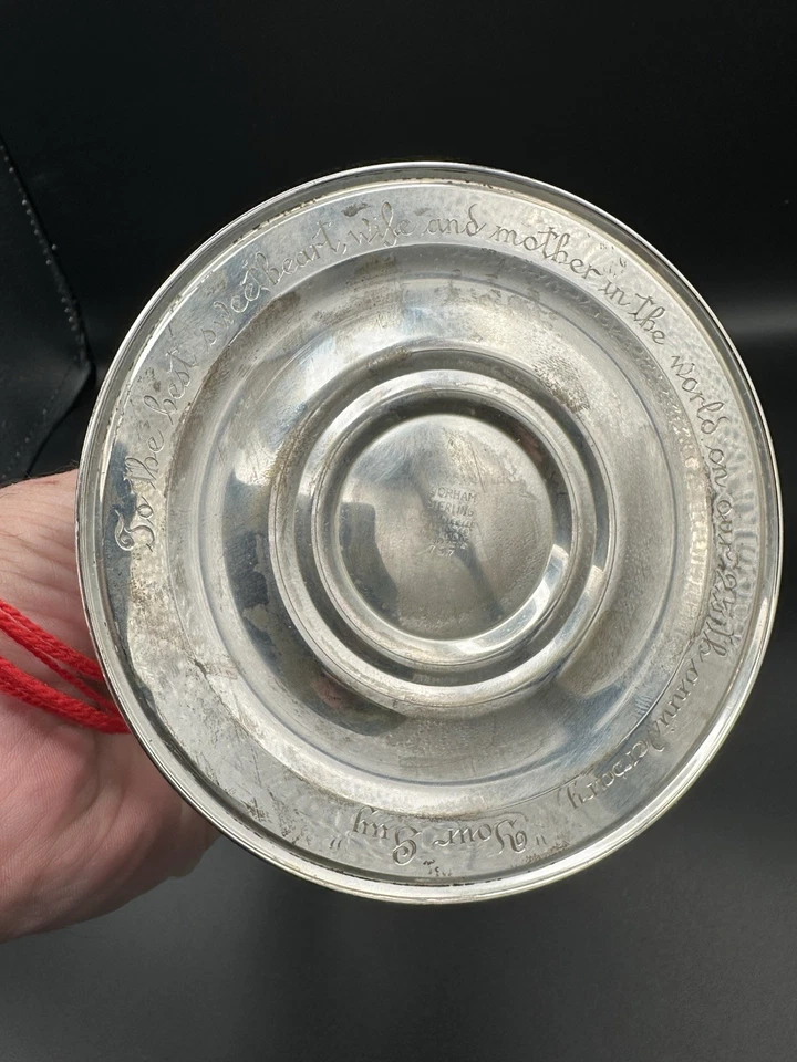 Impresionante Jarrón Trofeo Gorham Plata Esterlina - Excelente - Debe Leerse - Nº 757 Foto 4 de 4