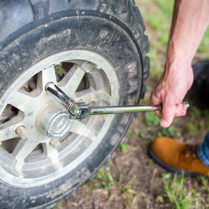 9-Piece SAE Deep Socket Set 1/2 Drive Chrome Vanadium Steel Durable Storage New - Image 4 of 4