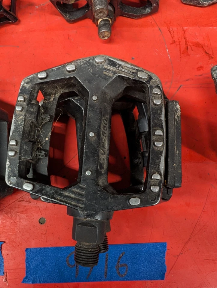 PEDALES PLATAFORMA BMX Freestyle*LOTE* 1/2" y 9/16/antiguo Mid SchL**ENVÍO GRATUITO**  Foto 4 de 4