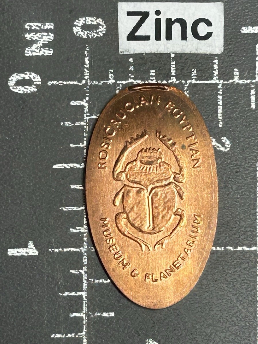 Rosicrucian Egyptian Museum & Planetarium California Elongated Pressed  Penny | eBay