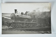 Steam Locomotive LNER 6821 Turntable Kittybrewster Aberdeen c1930s VTG Photo