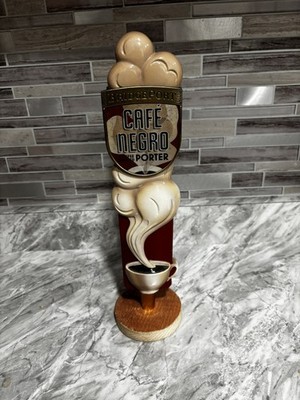 Bridgeport Cafe negro Porter beer tap handle