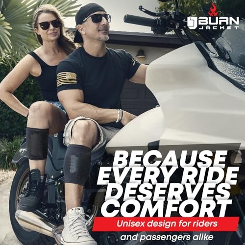 BurnJacket Max Motorcycle Exhaust Pipe Max Protection 12.5 - 16.5 Inch Wide Fit