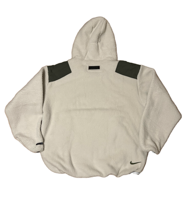 Nike ACG Ninja Fleece Balaclava Hoodie White Vintage USA Sherpa