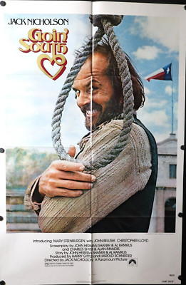 Goin' South-1978 Original One Sheet Poster. Jack Nicholson, Western, Steenburgen