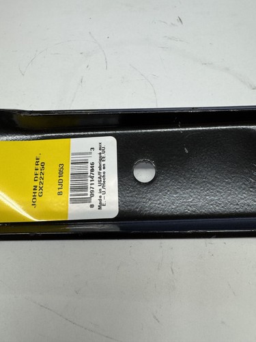 QTY/1 21" XHT B1JD1053 Mower Blade, 21" Deck Walk-Behind - Picture 6 of 14